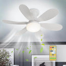 Ventoinha de Teto com Luz LED e Comando à Distância – Casquilho E27